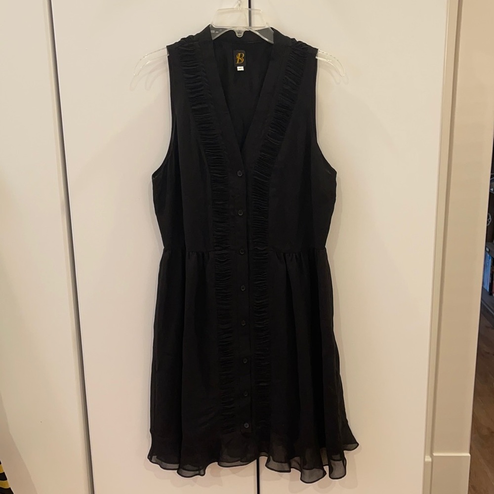 Anthropologie black dress